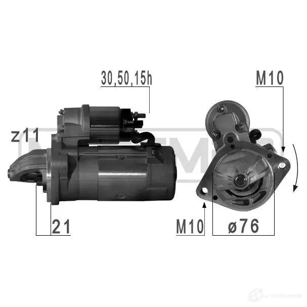 Стартер MESSMER 220457a 9 XSOSV 1437593136