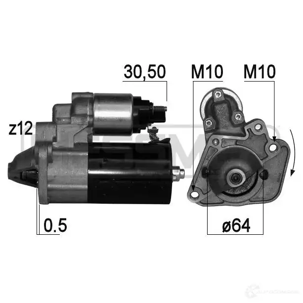 Стартер MESSMER O2697 H 220816a 1437593973