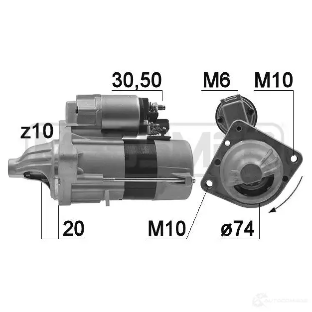 Стартер MESSMER ZWC6 AG 220795a 1437594065 изображение 0