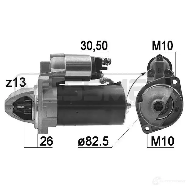 Стартер MESSMER C JBT0 1437962080 220952a