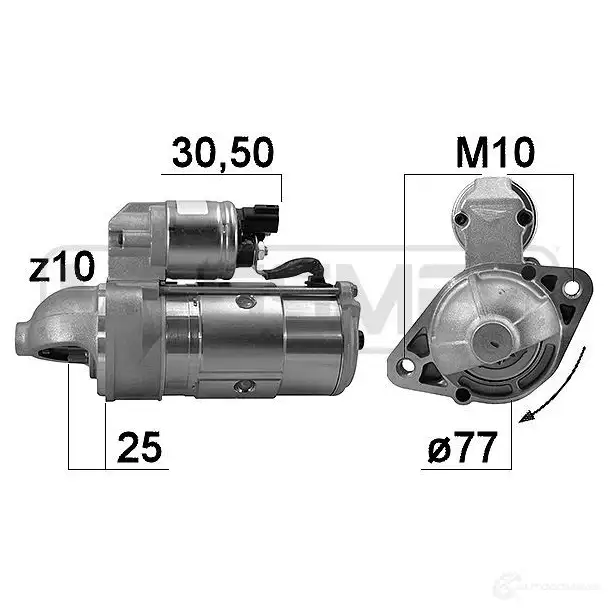 Стартер MESSMER 221030 1437593723 8787 L1 изображение 0