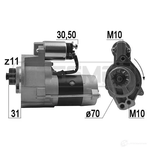 Стартер MESSMER 220959a 1437593609 KYE9 ND