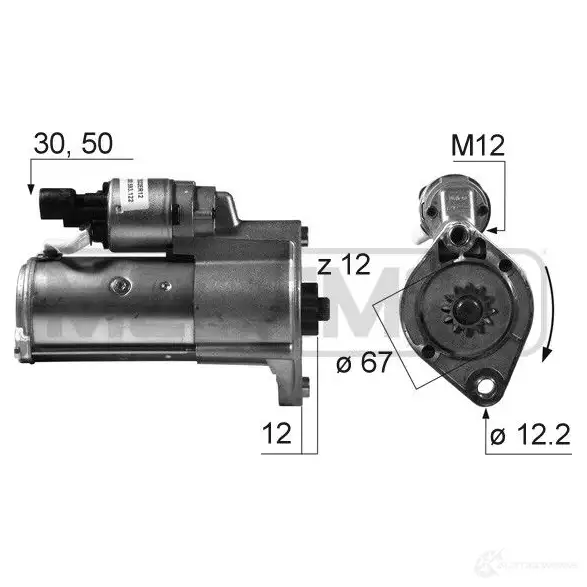 Стартер MESSMER 34W RM7T 1437594289 220521a изображение 0