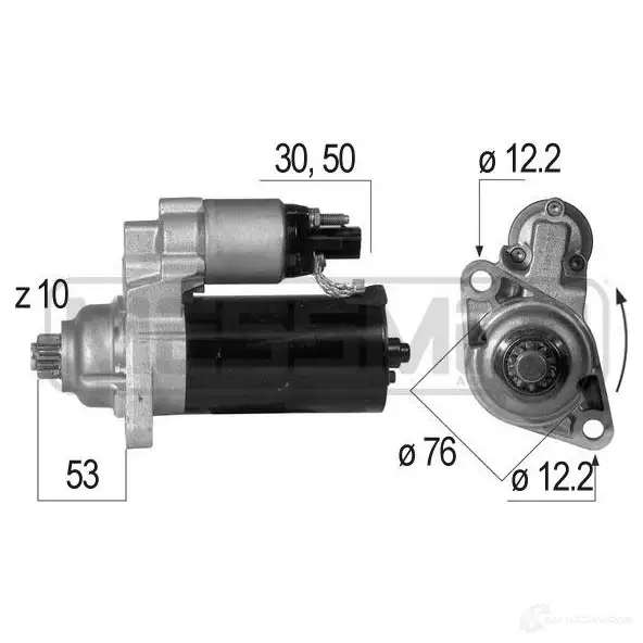 Стартер MESSMER 1437593610 Y 1301 220548a изображение 0