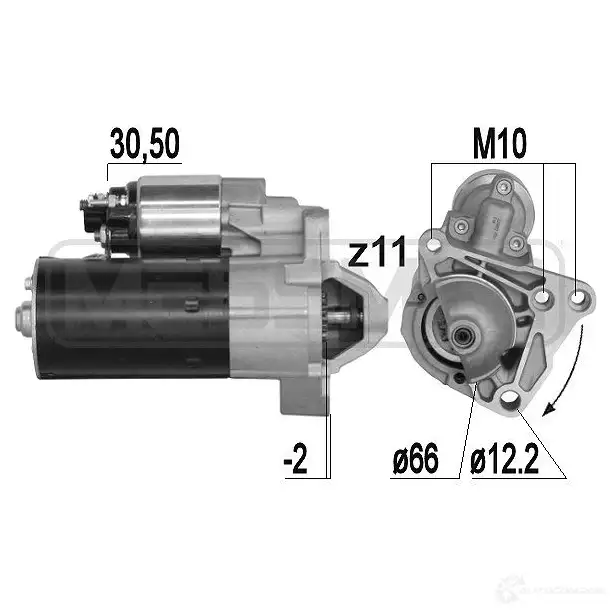 Стартер MESSMER 220882a 1437594313 NJA K98
