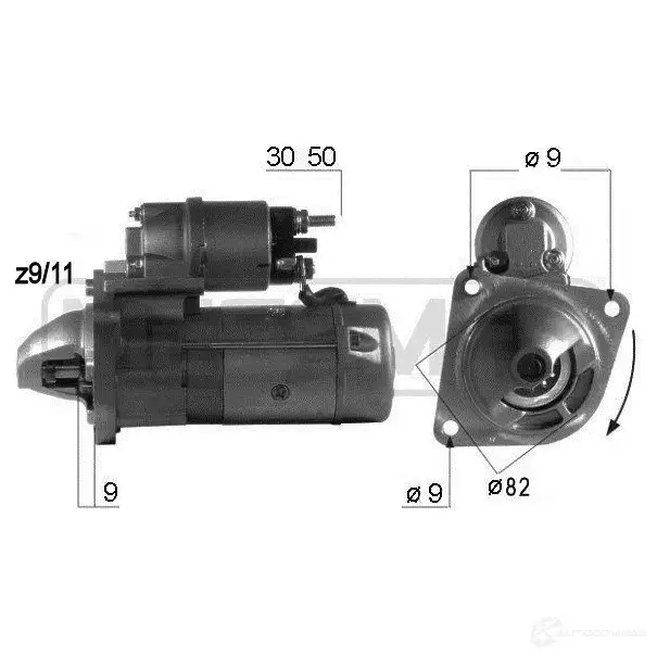 Стартер MESSMER 220155a 1437593286 OS 5TMXK