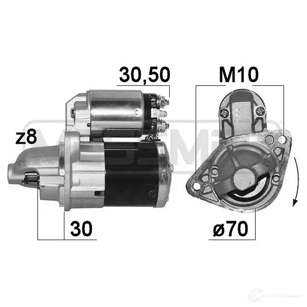 Стартер MESSMER CHQ 7K 1437594165 221003a изображение 0