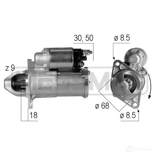 Стартер MESSMER 1437593153 M9 WQS 220609a
