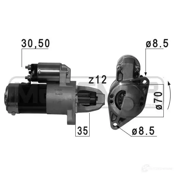 Стартер MESSMER 220716a 1437594159 K4OME 40