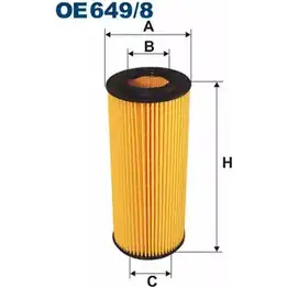 Масляный фильтр FILTRON F8O ZA8 2102914 OE649/8 6NBRULR