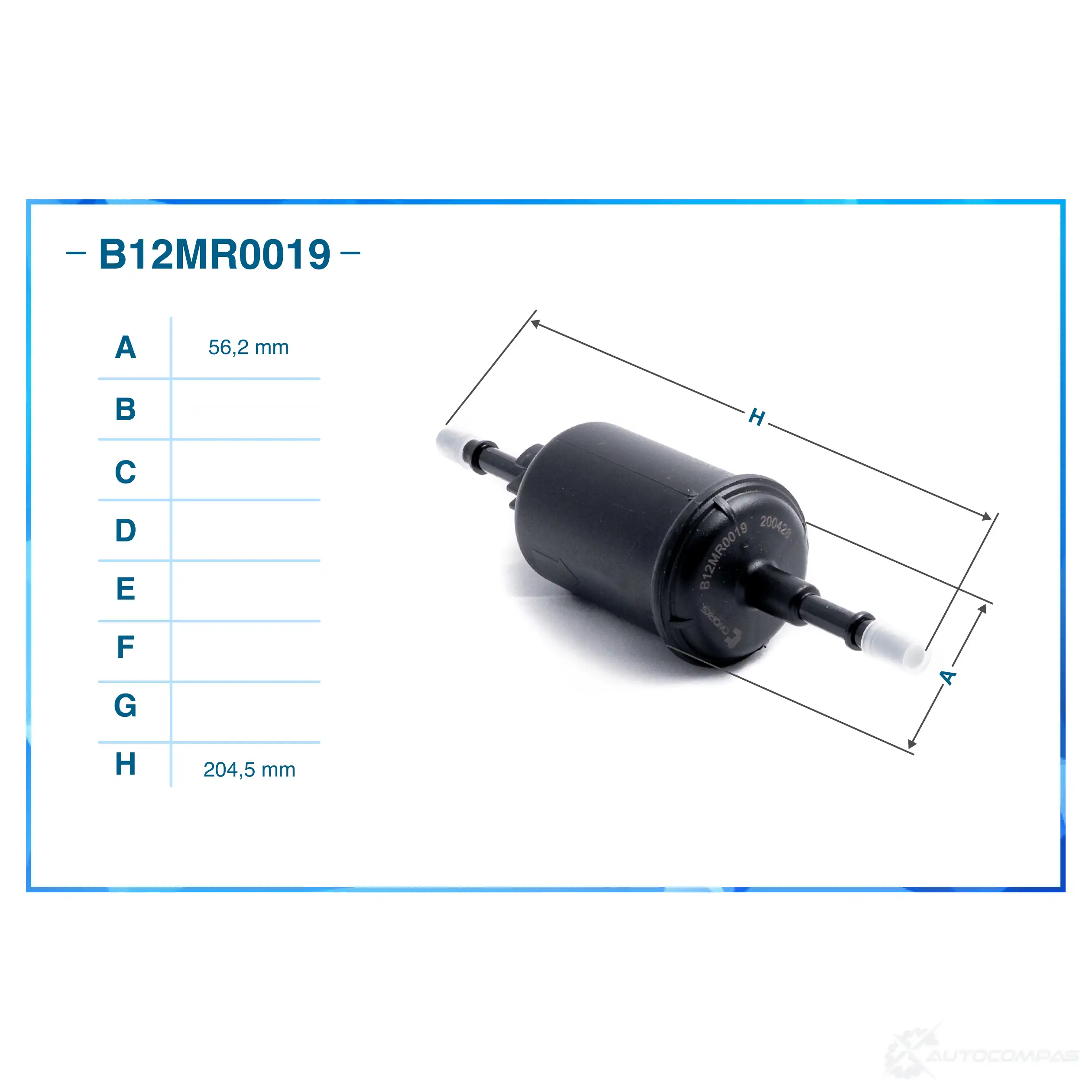 Топливный фильтр CWORKS WT ZFXEC 1439701860 B12MR0019 изображение 1