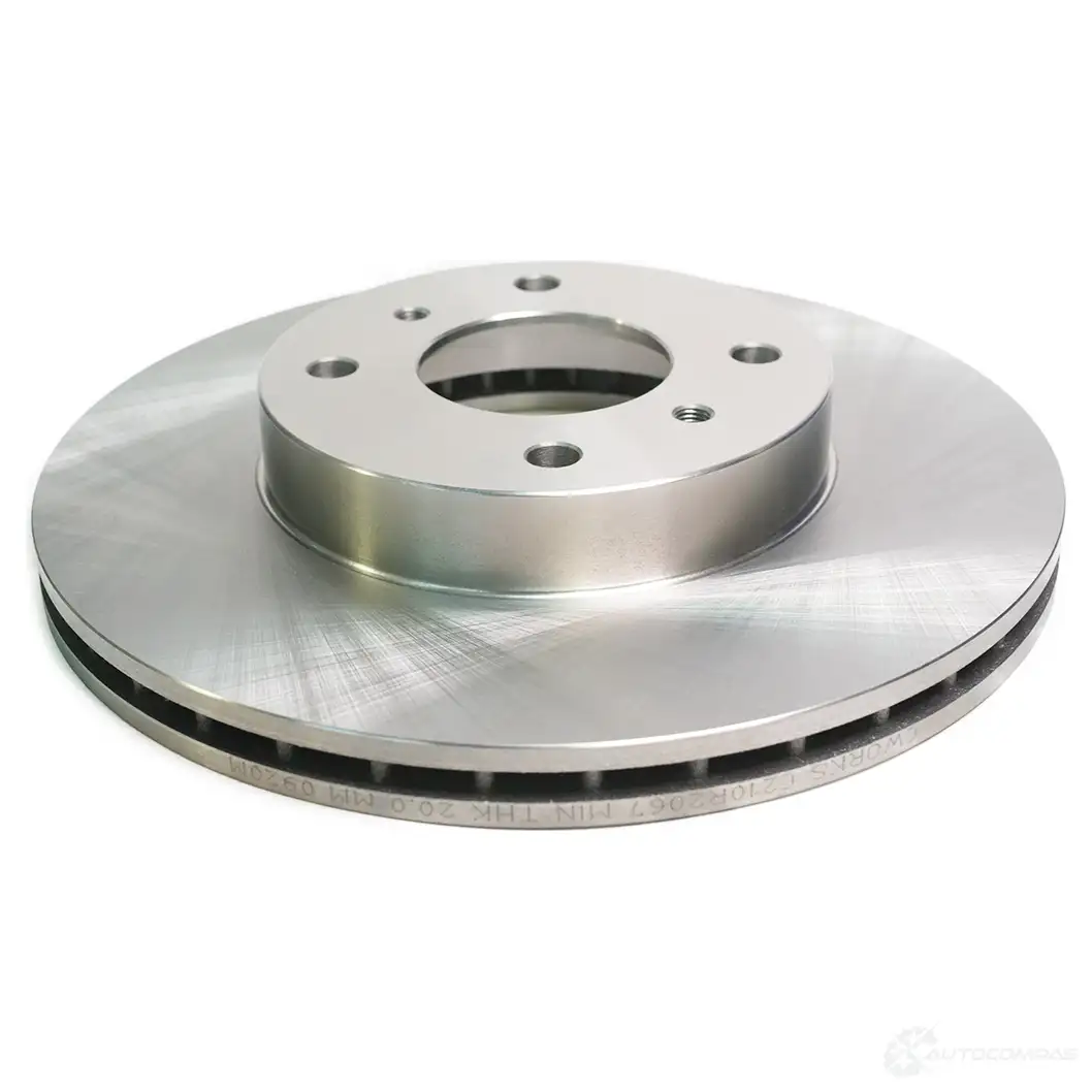Тормозной диск CWORKS Z1BAM NK 1439702455 C210R2067 - Изображение 1