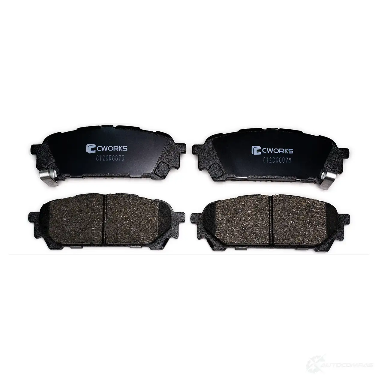 Тормозные колодки дисковые, комплект CWORKS 1439702542 C12CR0075 V K4MU8S - Изображение 1