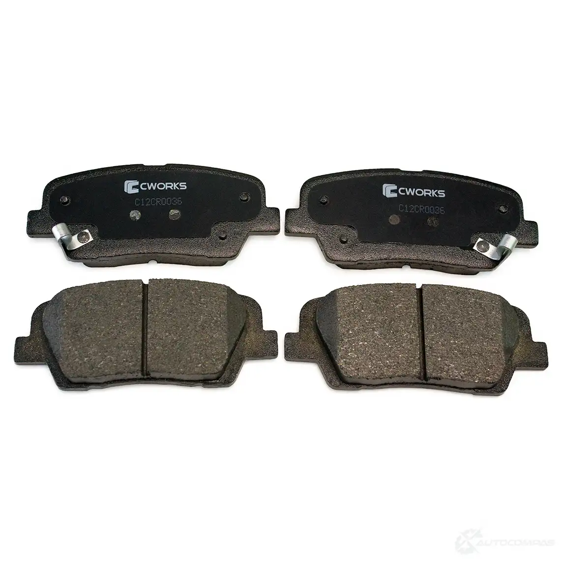 Тормозные колодки дисковые, комплект CWORKS 1439702592 C12CR0036 1D ZRM - Изображение 1