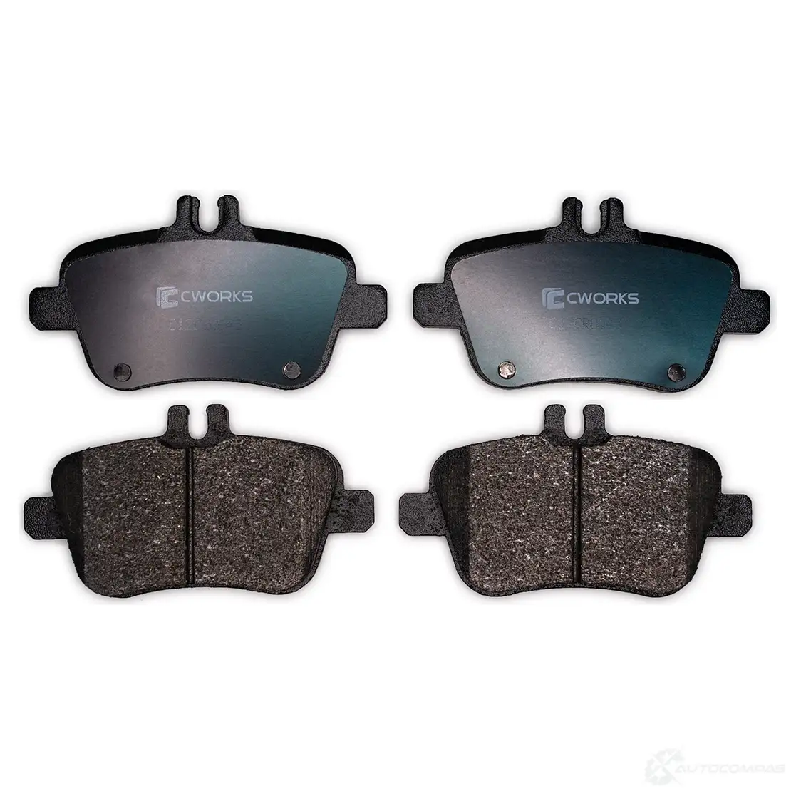 Тормозные колодки дисковые, комплект CWORKS YAD5S ZG C12CR0045 1439702594 - Изображение 1