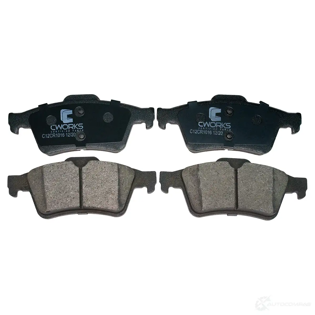 Тормозные колодки дисковые, комплект CWORKS C12CR1016 17SO UJO 1439702649 - Изображение 1