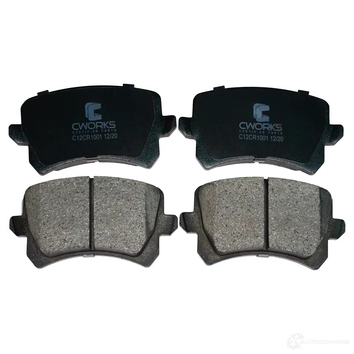 Тормозные колодки дисковые, комплект CWORKS C12CR1001 1439702663 8 Q6D3Z изображение 0