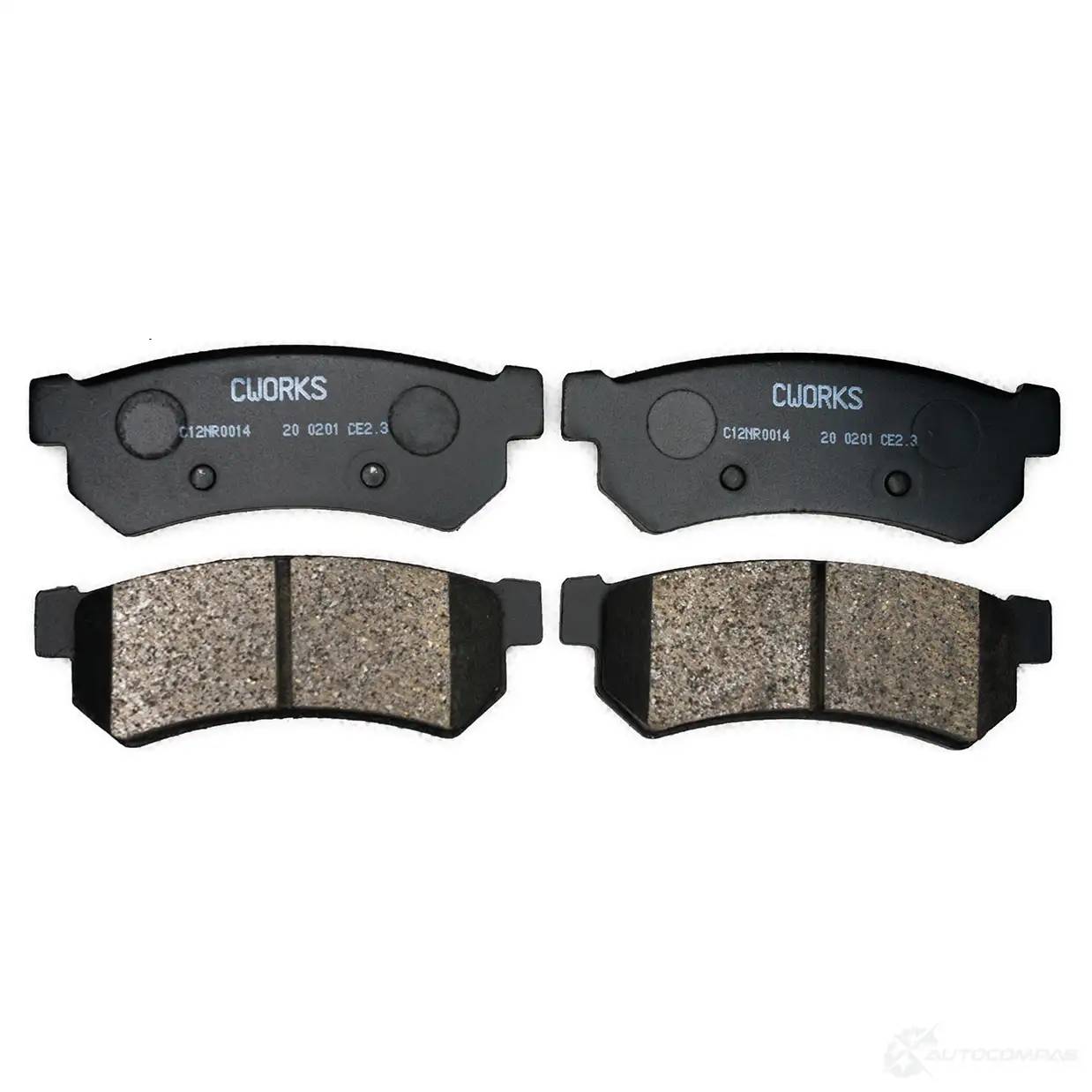 Тормозные колодки дисковые, комплект CWORKS 3LKBC4 8 1439702812 C12NR0014