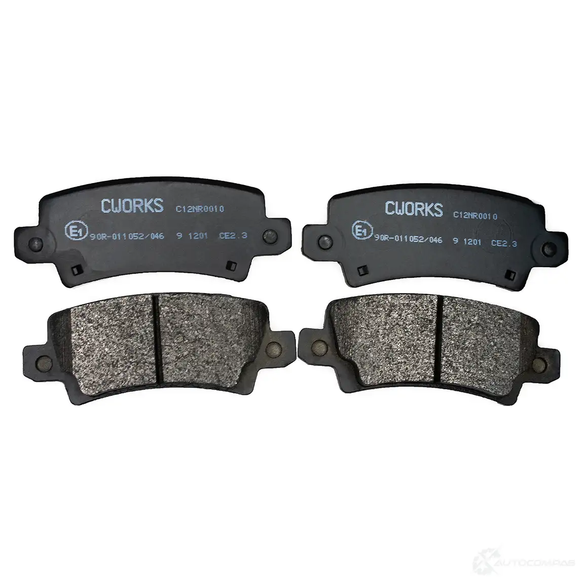 Тормозные колодки дисковые, комплект CWORKS C12NR0010 G7EY 3D 1439702816 - Изображение 1
