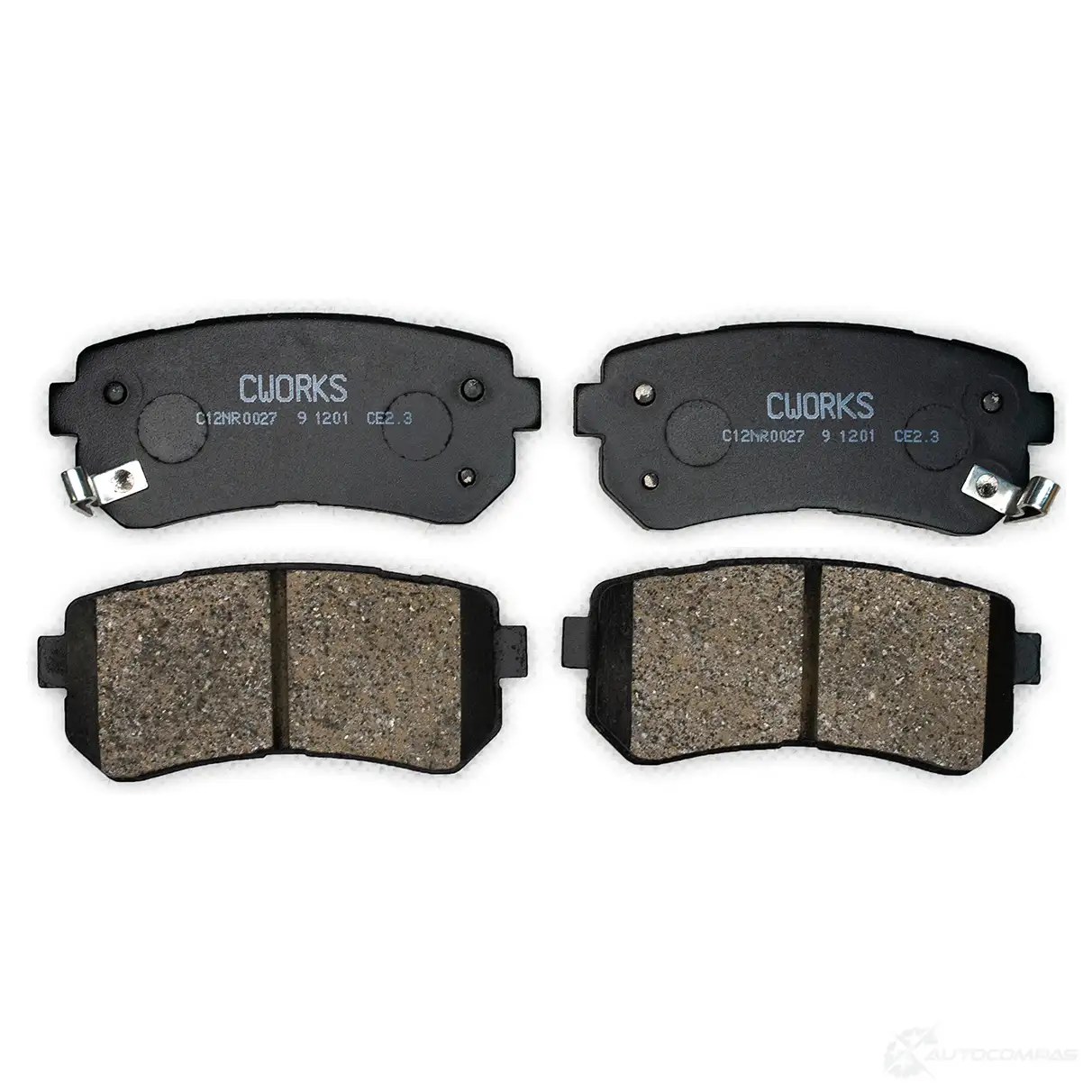 Тормозные колодки дисковые, комплект CWORKS N2SUX YR C12NR0027 1439702847 - Изображение 1