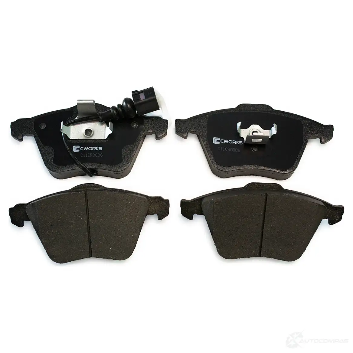 Тормозные колодки дисковые, комплект CWORKS K ZFVP C11CR0006 1439703041 - Изображение 1