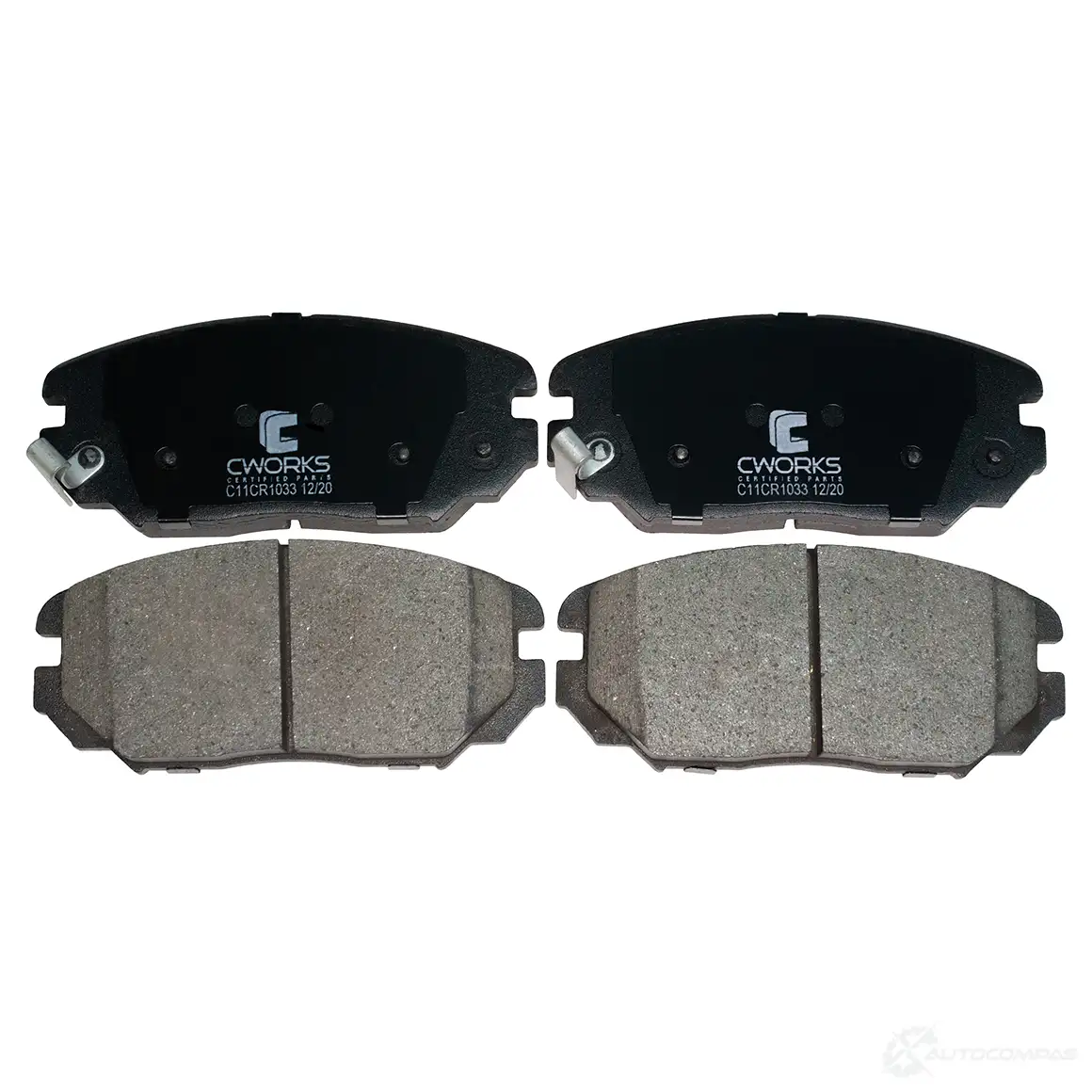 Тормозные колодки дисковые, комплект CWORKS 7W2 J91B 1439703069 C11CR1033 - Изображение 1