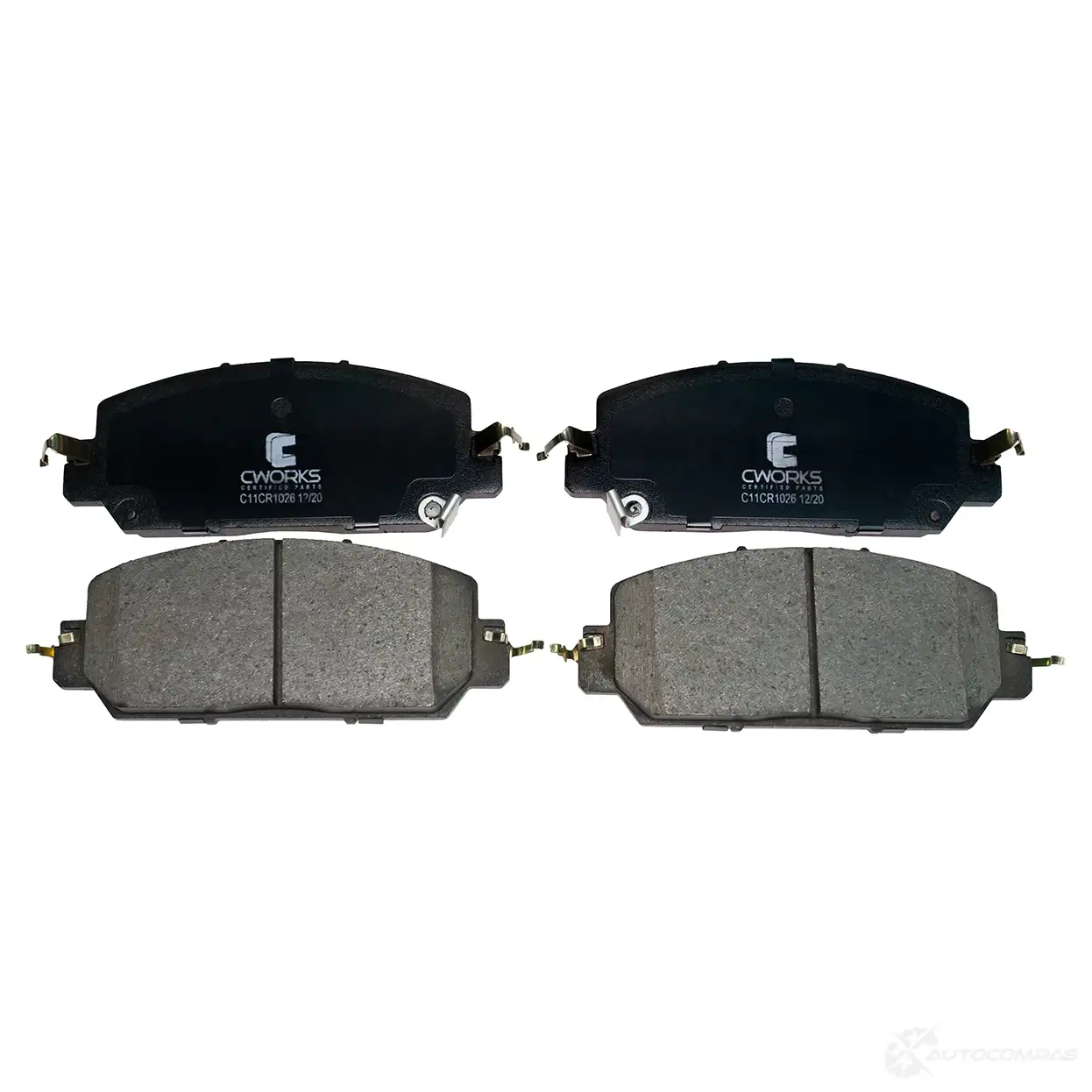 Тормозные колодки дисковые, комплект CWORKS LP OALU C11CR1026 1439703076 изображение 0
