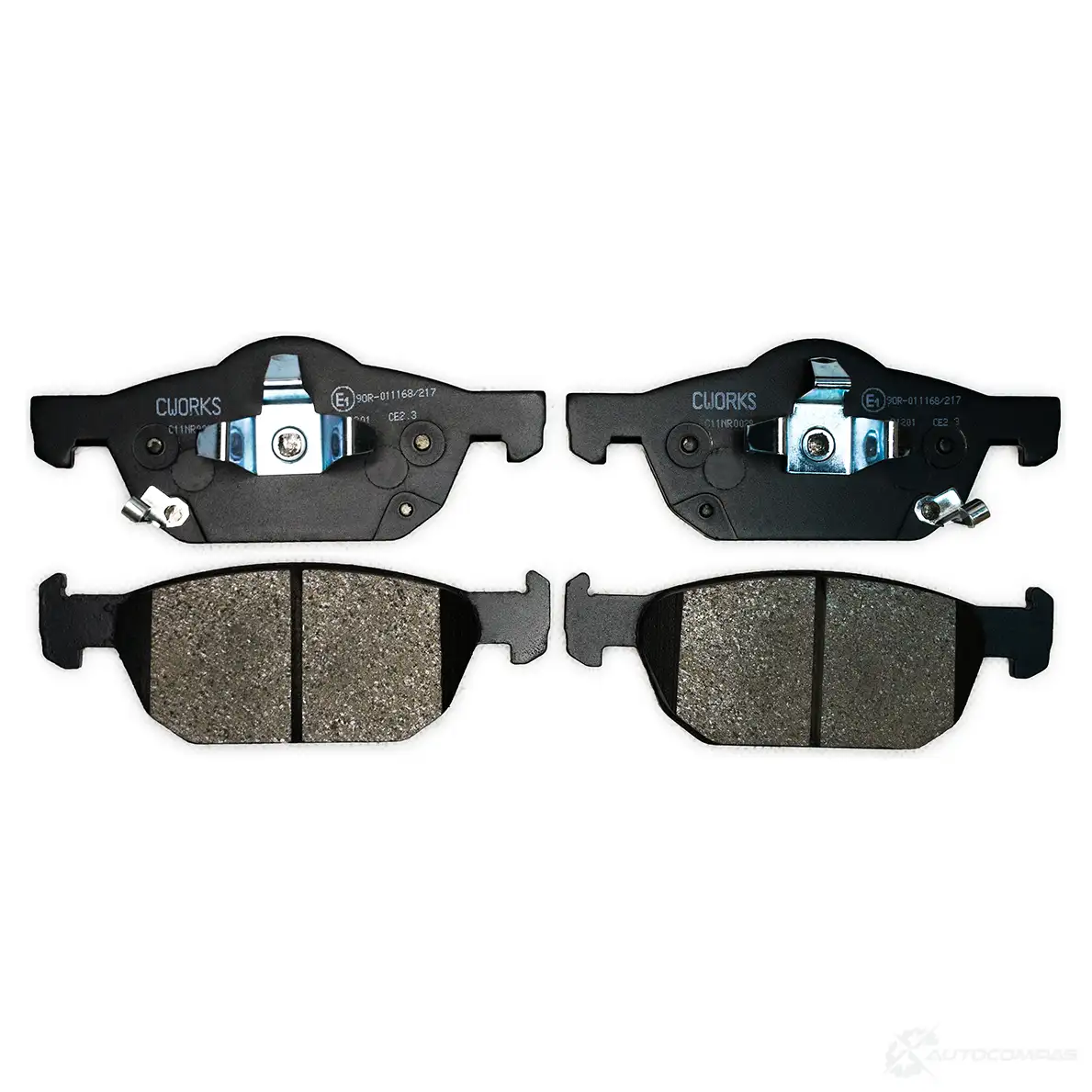 Тормозные колодки дисковые, комплект CWORKS C11NR0029 1439703410 9WBXH V
