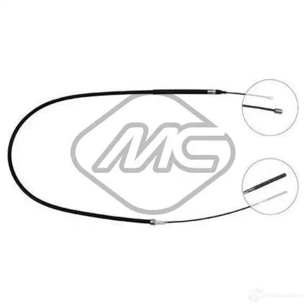 Трос газа METALCAUCHO 81535 3798891 9Z24Y 7