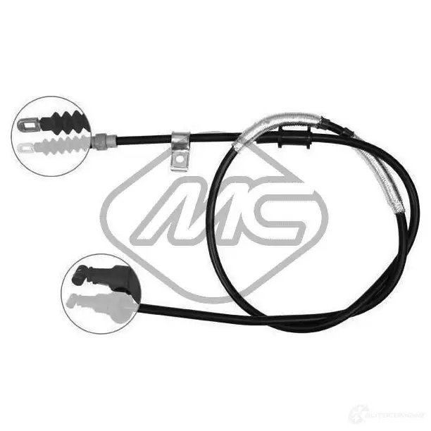 Трос ручника METALCAUCHO 3800606 4 SDJU 83582