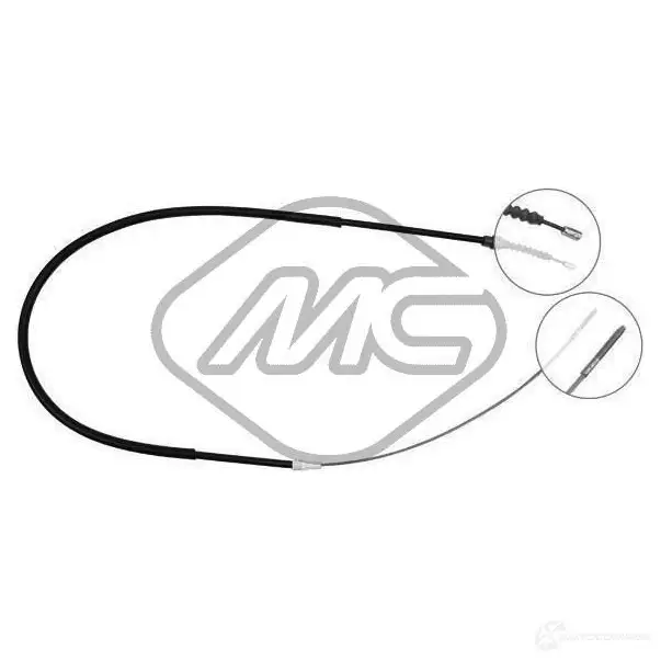Трос ручника METALCAUCHO 9P7 BQ 3800746 83724