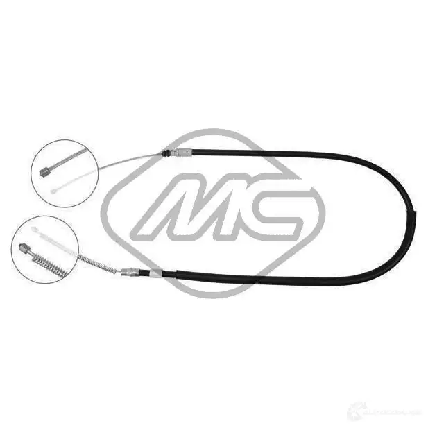 Трос ручника METALCAUCHO G8XD J4C 83088 1270384071
