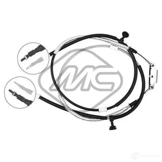 Трос ручника METALCAUCHO 80067 3797455 VQG ZEU