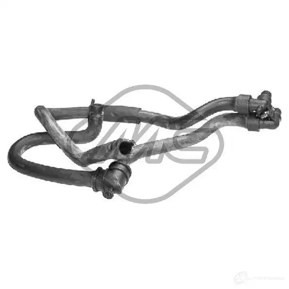 Патрубок печки METALCAUCHO PDNP 4T 3795985 08641