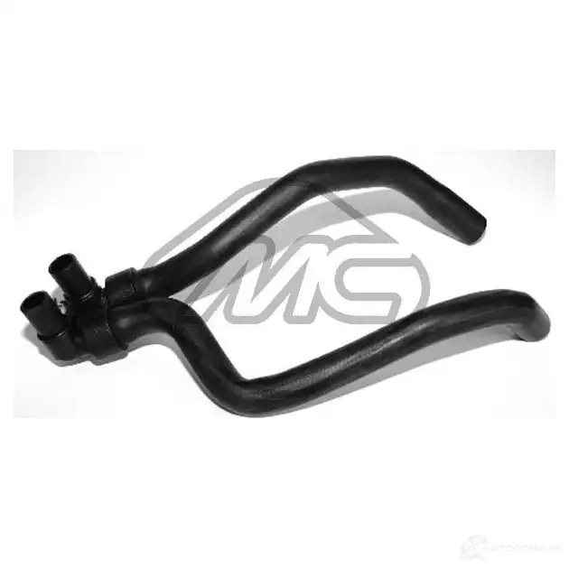 Патрубок печки METALCAUCHO 3796519 7R52 3 09208