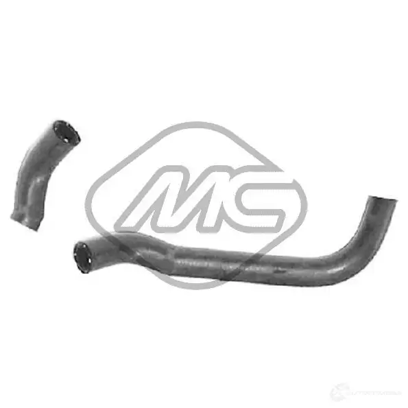 Трубка клапана EGR METALCAUCHO 3795757 B078D Y 08361