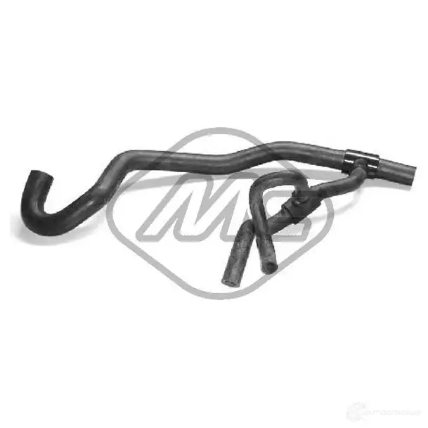Шланг радиатора METALCAUCHO 08741 MTWXK 9E 3796072