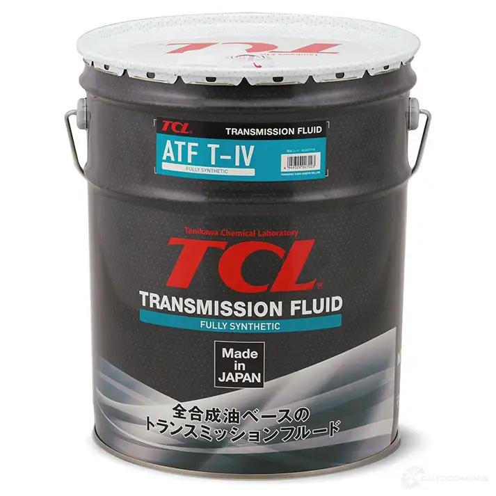 Трансмиссионное масло в акпп синтетическое A020TYT4 TCL, 20 л TCL 1439707683 ZMQK CGC A020TYT4 изображение 0