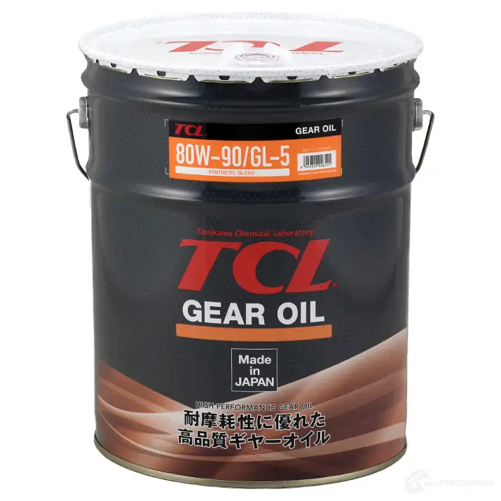 Трансмиссионное масло в мкпп, редуктор синтетическое G0208090 TCL SAE 80W-90 API GL-5, 20 л TCL G0208090 XAS XA67 1439707681 изображение 0