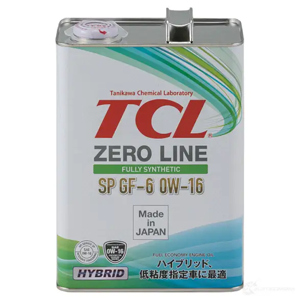 Моторное масло Zero Line Fully Synth, Fuel Economy, GF-6 SP 0W-16 - 4 л TCL 0 OLLM Z0040016SP 1439708007 изображение 0
