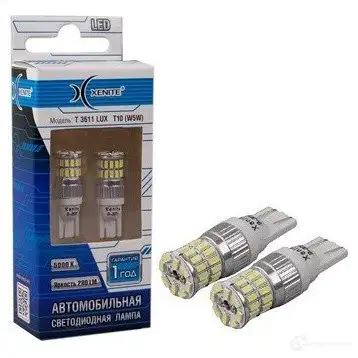 Лампа светодиодная W5W 12 В 5000K XENITE TJ XFT 1439693168 T3611