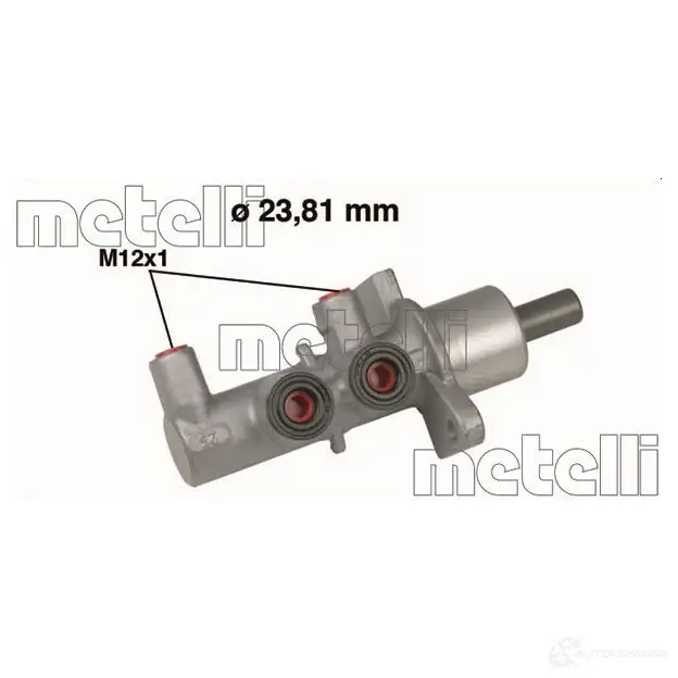 Главный тормозной цилиндр METELLI 05-0567 1208382 PNTCW 9 8032747095348
