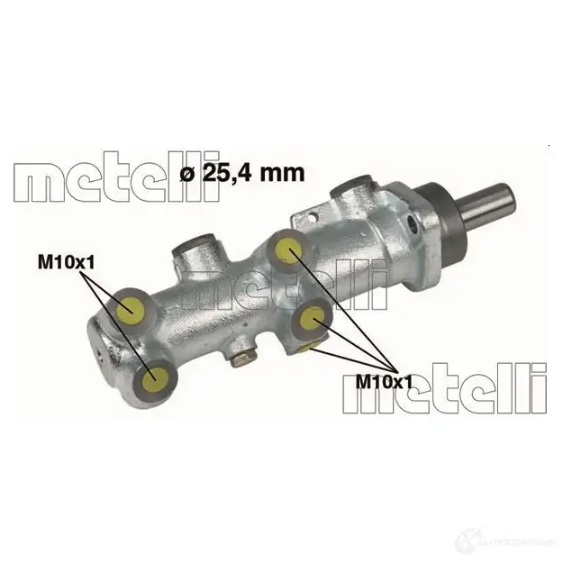 Главный тормозной цилиндр METELLI 05-0239 8032747092125 I1 96S 1208148 изображение 0