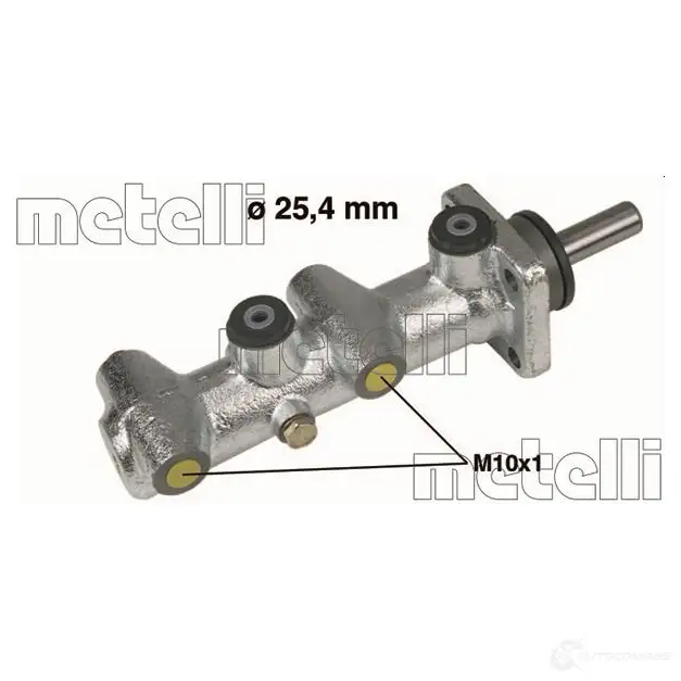 Главный тормозной цилиндр METELLI 1208026 05-0110 8032747090923 VCOQ ZWQ изображение 0