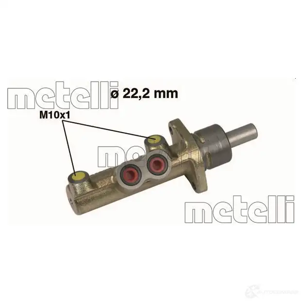 Главный тормозной цилиндр METELLI 8032747092910 1208206 05-0323 H6V7V D