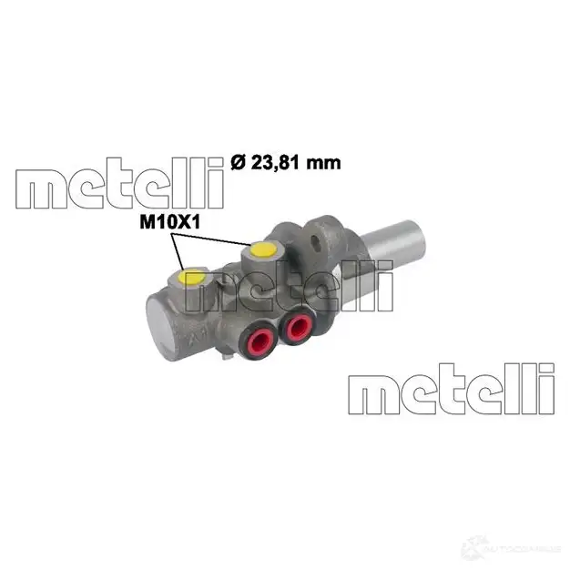 Главный тормозной цилиндр METELLI 8032747108413 1208558 T 50IC4R 05-0780