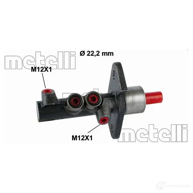 Главный тормозной цилиндр METELLI Z751 R 1208245 8032747025130 05-0374
