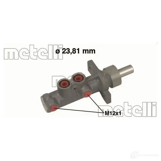 Главный тормозной цилиндр METELLI 8032747096031 05-0635 1208441 55 FX5 изображение 0