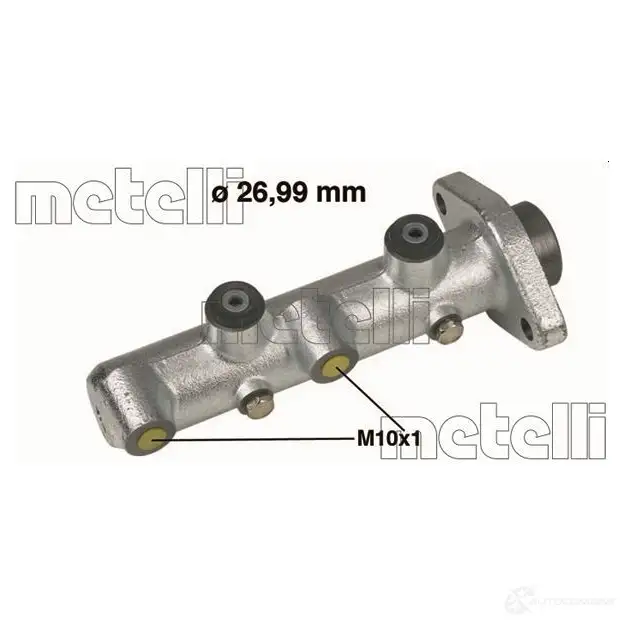 Главный тормозной цилиндр METELLI 1208288 1 ABAL65 8032747093986 05-0431