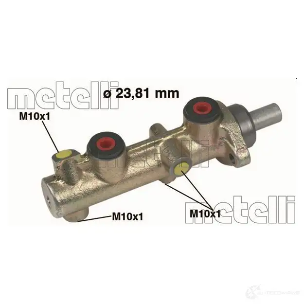 Главный тормозной цилиндр METELLI V BWBN 05-0203 1208114 8032747091791
